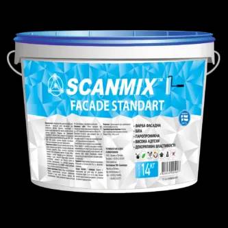 Краска фасадная акриловая Scanmix ""Facade Standard"" (7кг),стандарт - 210984