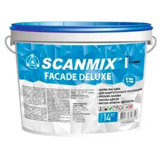 Фарба фасадна акрилова Scanmix ""Facade Deluxe"" (14 кг), премиум - 210987