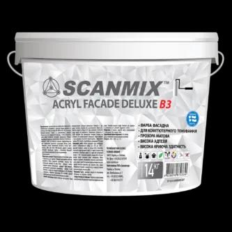 Фарба фасадна акрилова Scanmix ""ACRIL Façade B3"" (7 кг) , прозора - 210988