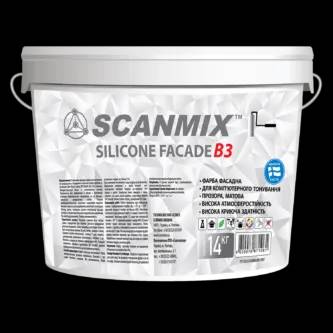 Фарба фасадна силіконова Scanmix ""Silicone Facade В3"" (14 кг), прозора під замовлення - 210995