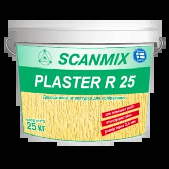 Штукатурка декоративна ""Короїд"" акрилова Scanmix ""PLASTER R25"" (25 кг) - 954328240
