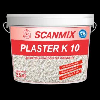 Штукатурка декоративна ""Камінцева"" силіконова Scanmix ""PLASTERSIL К10"" (25 кг) під замовлення - 211084