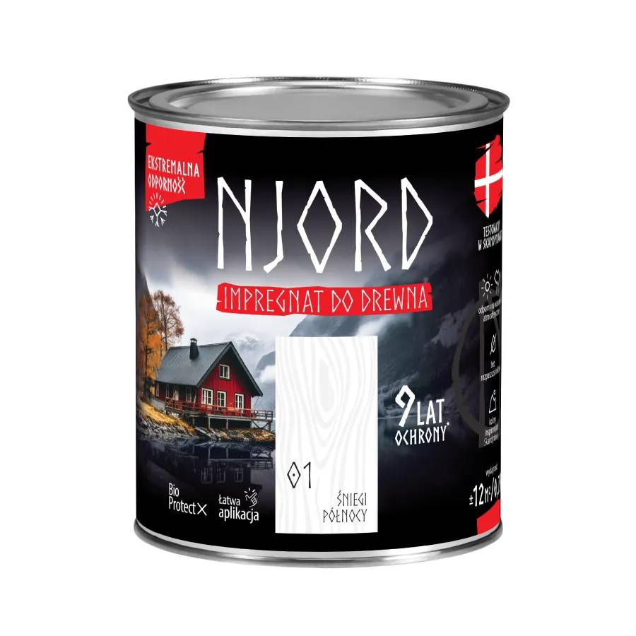 NJORD Імпрегнат для дерев’яних фасадів LuxDecor вулканічний пил 0,75 л. - 211197
