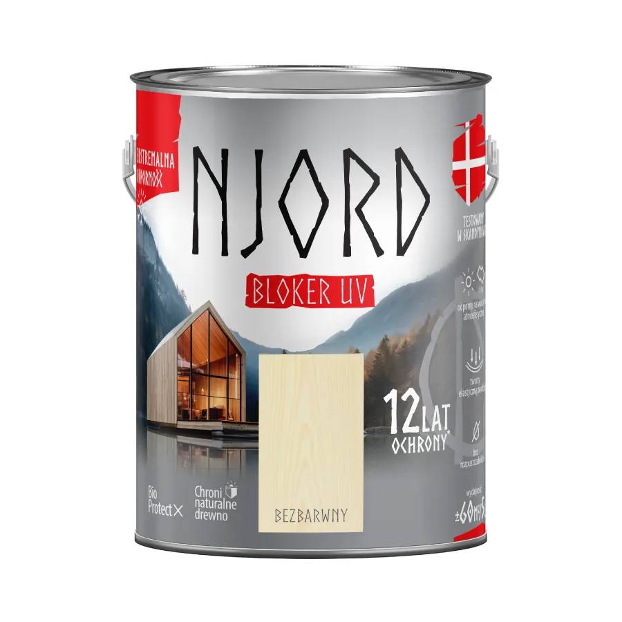 Імпрегнат з УФ-фільтром NJORD Blocker UV LuxDecor безбарвний 5 л. - 211236