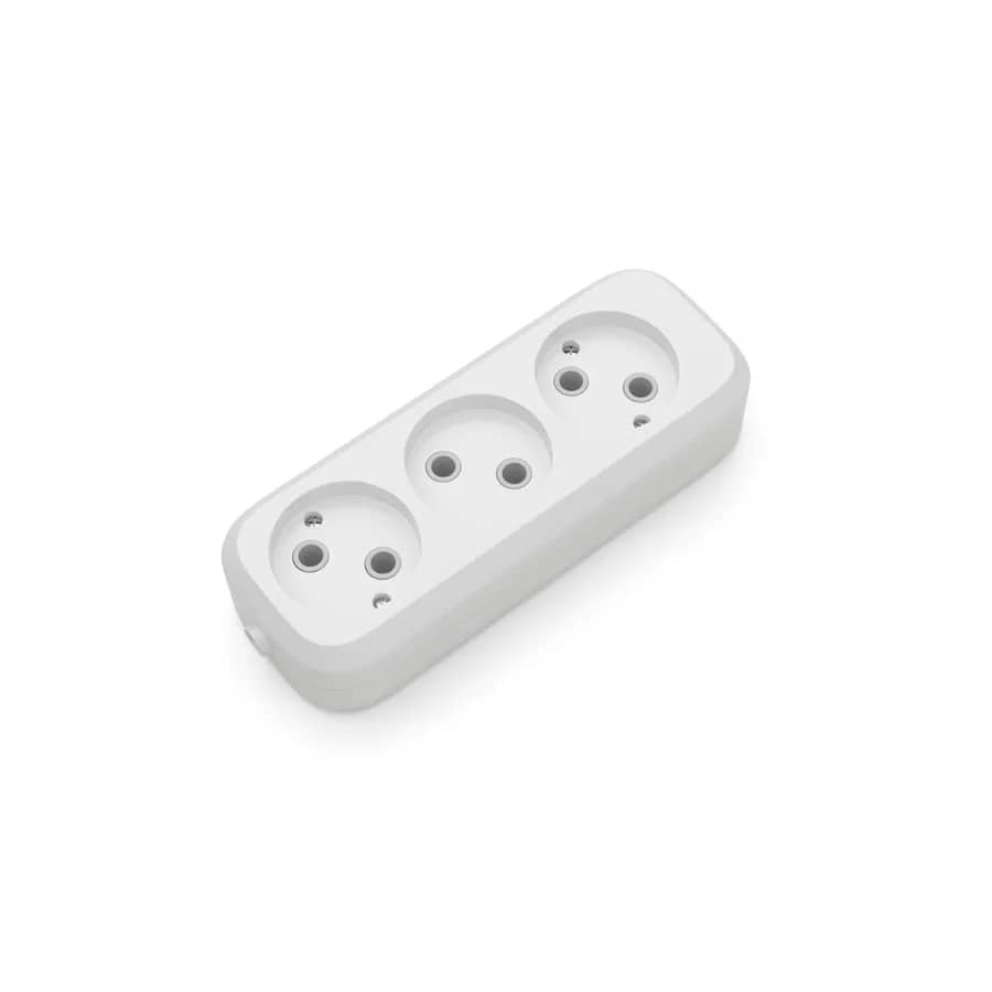 Розетковий блок ELECTRUM 3 розетки (C-SM-1776) - 211805