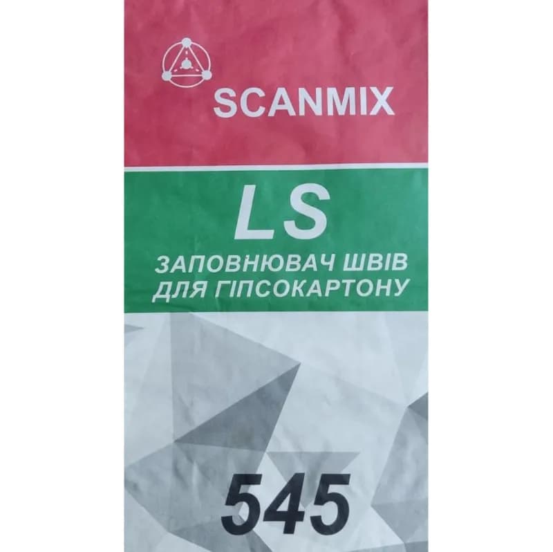 Шпатлевка для швов 545 LS (заполнитель швов для гипсокартона) 5кг - 219206432