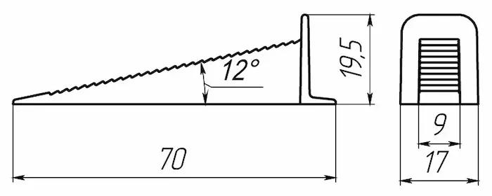 Клин СВП АДВАНТА 100 шт - 214051