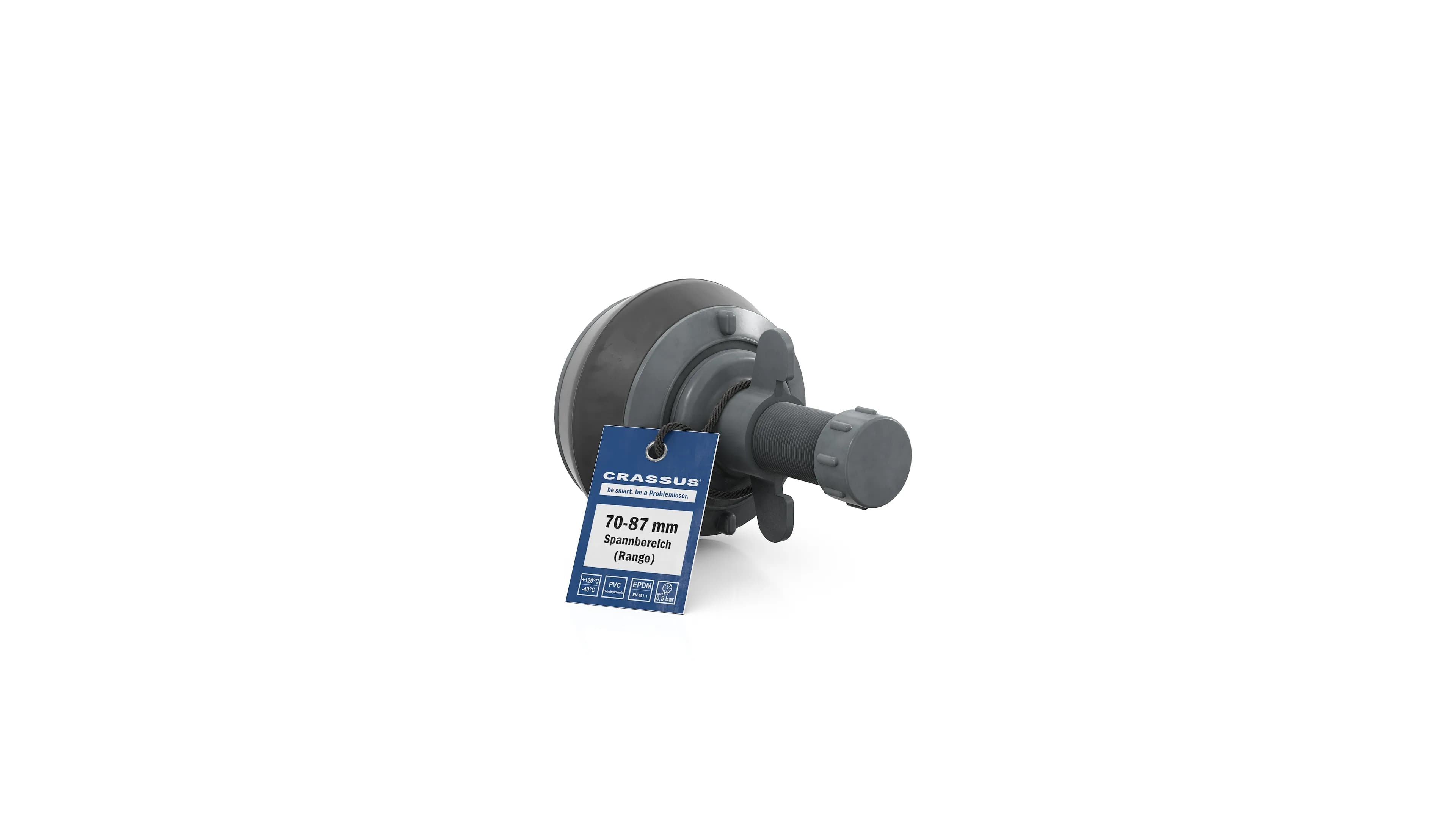 Внутренняя заглушка CRASSUS CSV 80 ПВХ - 597882033
