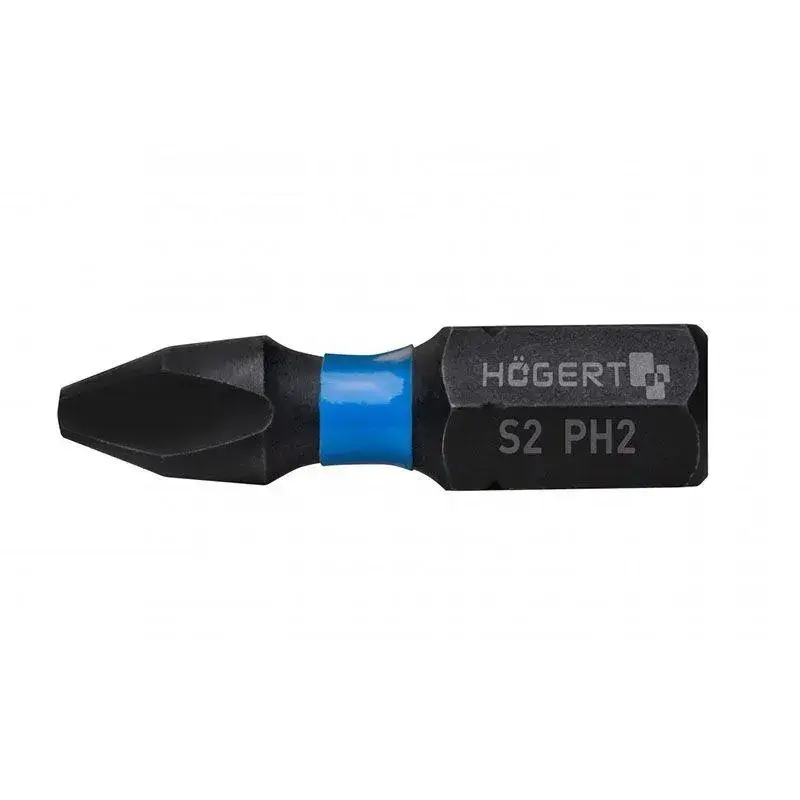 HOEGERT Біти ударні 20 шт, PH2 25 мм (HT1S701) - 220291