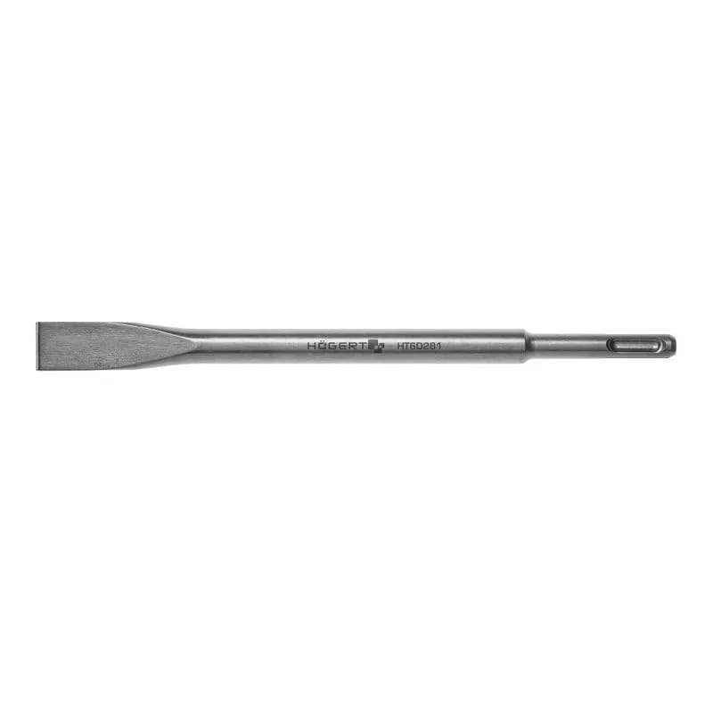 HOEGERT Зубило плоске SDS+ 20 x 14 x 250 мм (HT6D281) - 684611714
