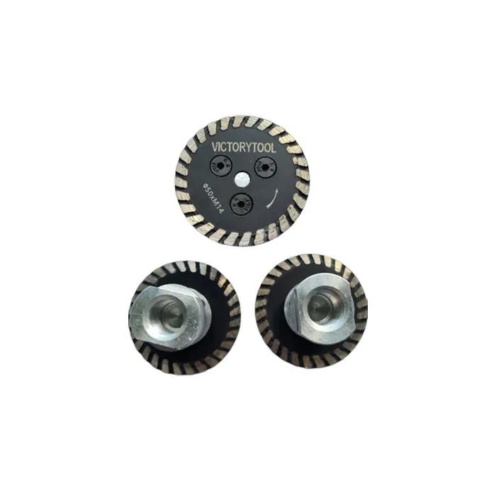 Алмазний диск VICTORYTOOL 50 мм для чищення клею під СВП М14 (1450свп) - 220570