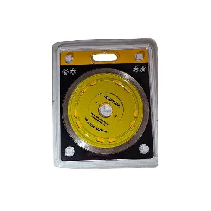 Алмазний диск VICTORYTOOL 125 мм 125×1,2×22,23 чистий різ (125200) - 220576