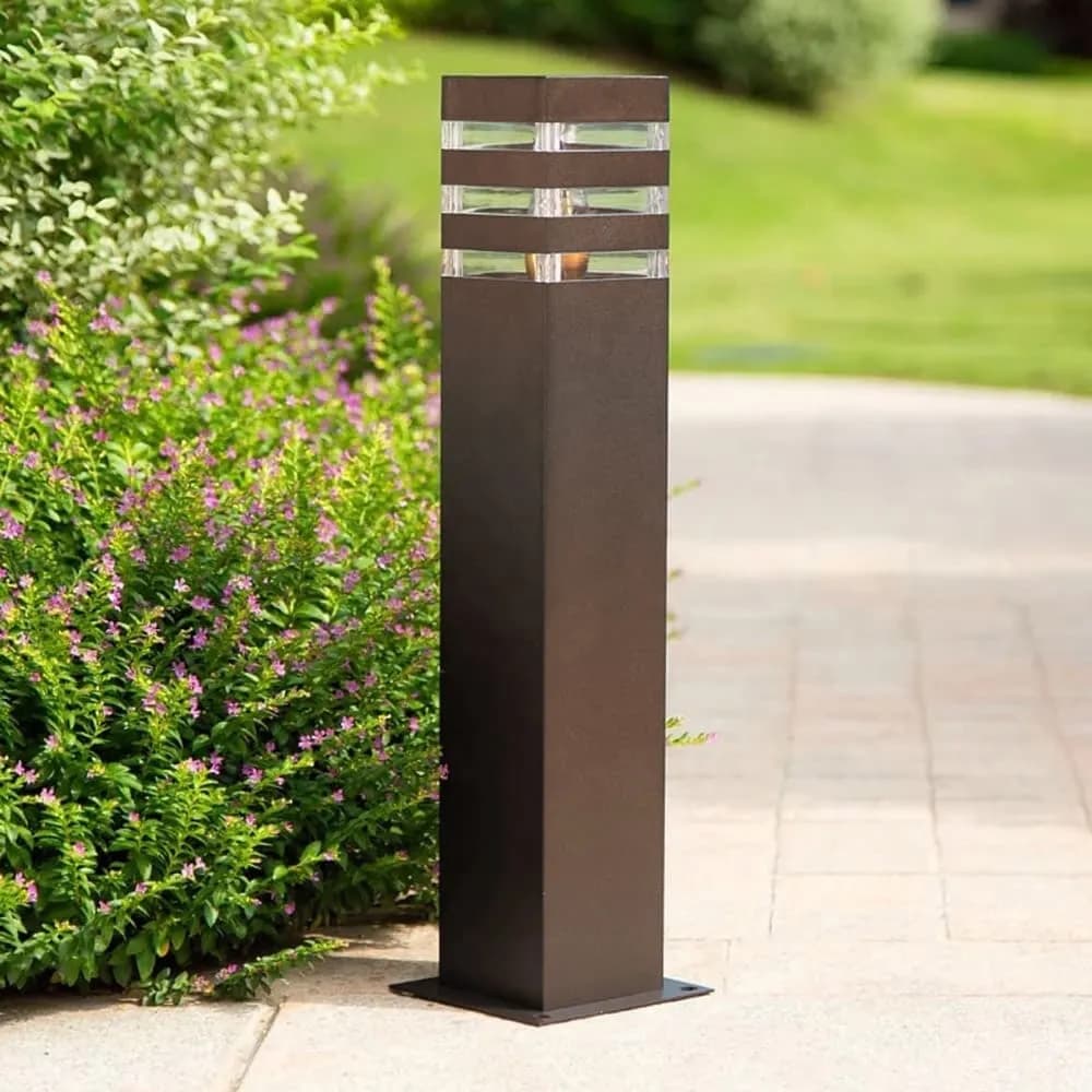 Уличный фонарь-столб в корпусе цвета coffee 60 см 8024 60CM CF (стовп) - 949063953