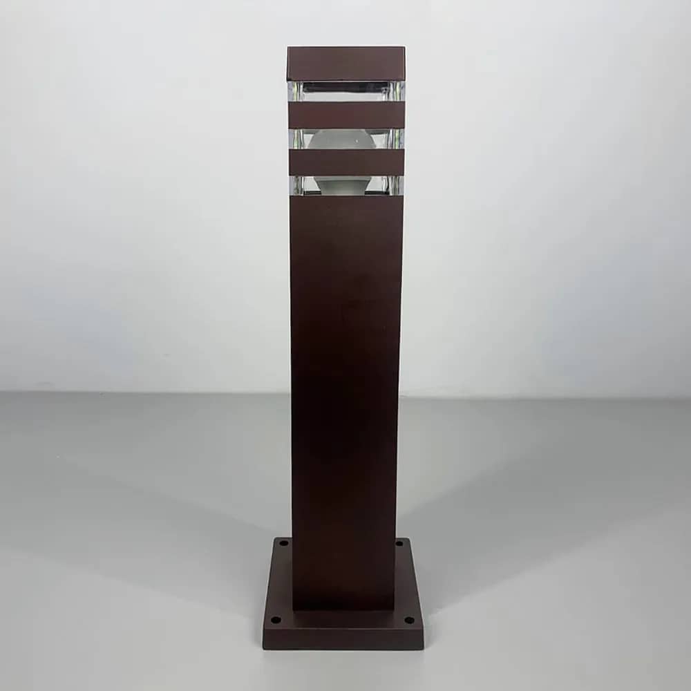 Уличный фонарь-столб в корпусе цвета coffee 60 см 8024 60CM CF (стовп) - 220767