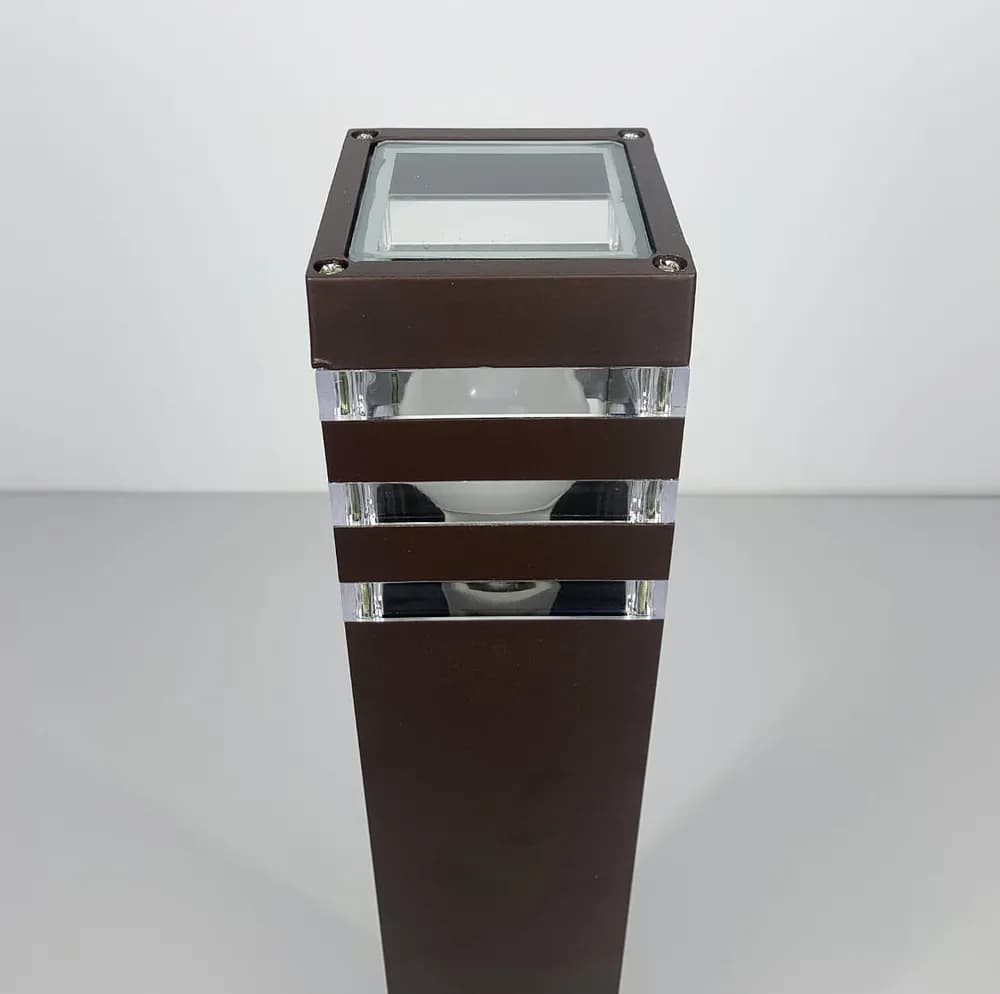 Уличный фонарь-столб в корпусе цвета coffee 60 см 8024 60CM CF (стовп) - 949063953