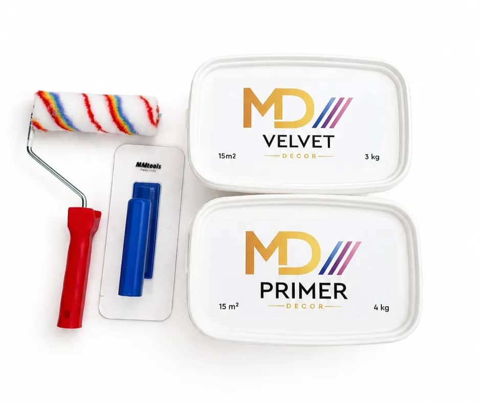 Декоративна фарба MD DECOR VELVET 3+4 кг - 220996