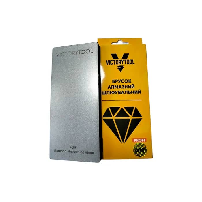 Брусок алмазный шлифовальный VICTORYTOOL 170х75х13мм #400 (BR400) - 221035