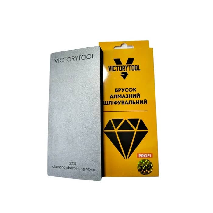 Брусок алмазный шлифовальный VICTORYTOOL 170х75х13мм #320 (BR320) - 221037