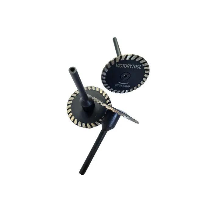 Алмазный диск VICTORYTOOL 50 мм для чистки клея под СВП на Дрель (1450x) - 221056
