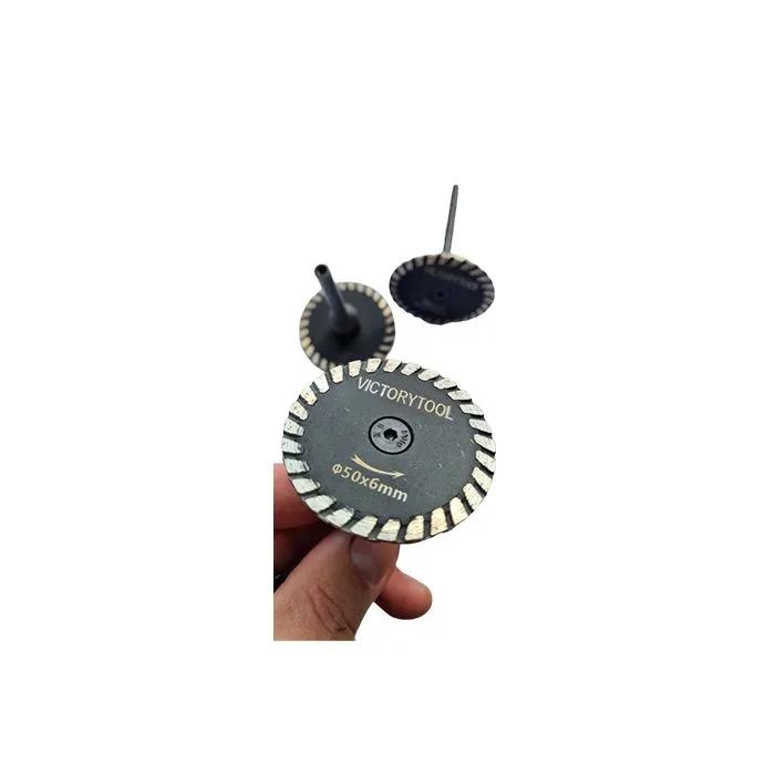 Алмазный диск VICTORYTOOL 50 мм для чистки клея под СВП на Дрель (1450x) - 221057