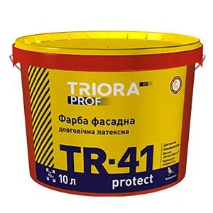 «TR-41 protect» Довговічна фасадна латексна фарба - 1 л - 221373