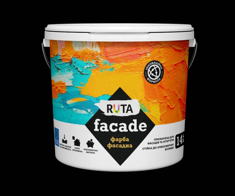 Краска фасадная FAСADE RUTA - 7 кг - 221488