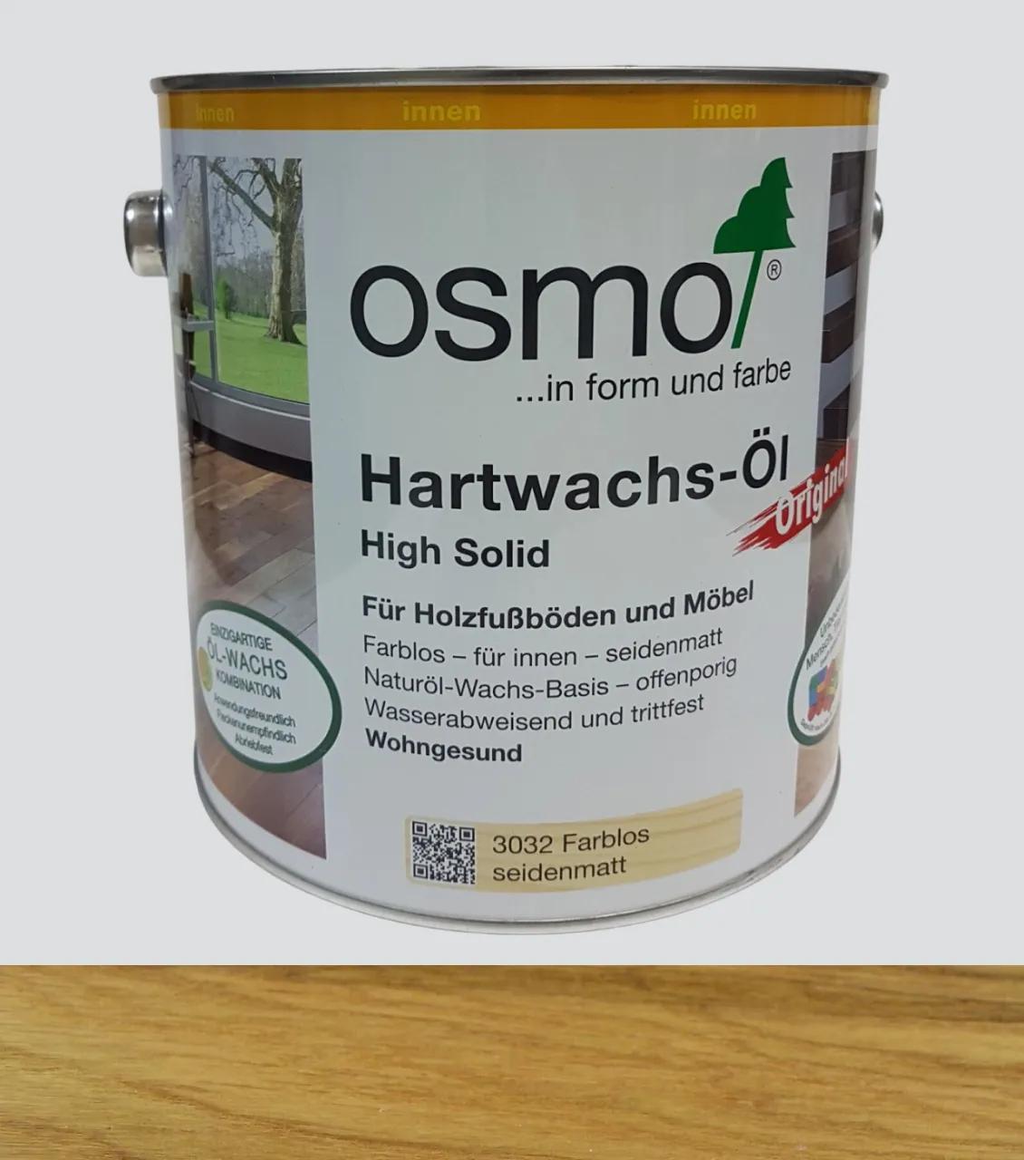 Олія-віск HARTWACHS-ÖL Original Osmo прозорий 0.75 л (535609383) - 221991