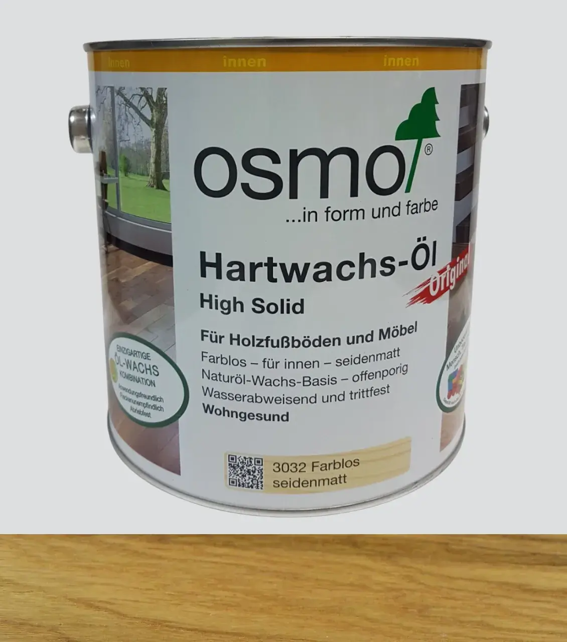 Олія-віск Hartwachs-Öl Original Osmo прозорий 25 л (734099691) - 221999