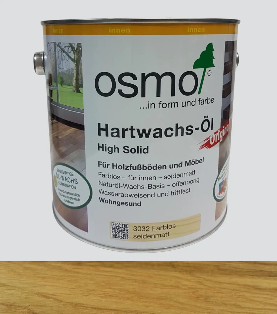 Масло-воск Hartwachs-Öl Original Osmo прозрачный 2.5 л (257755308) - 257755308