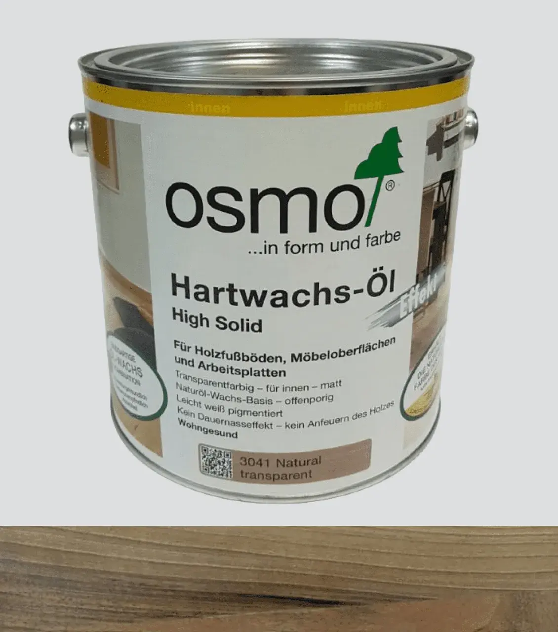 Масло-воск Hartwachs-Öl Farbig Osmo белый 0.125 л (578104046) - 222011