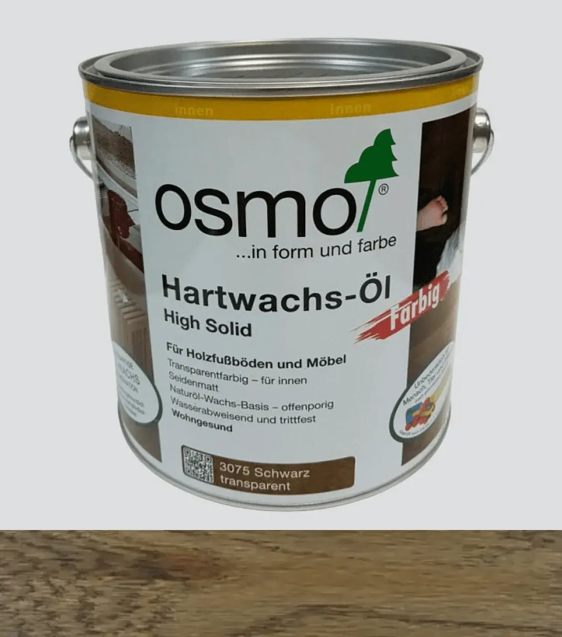 Масло-воск Hartwachs-Öl Farbig Osmo белый 0.125 л (578104046) - 222017