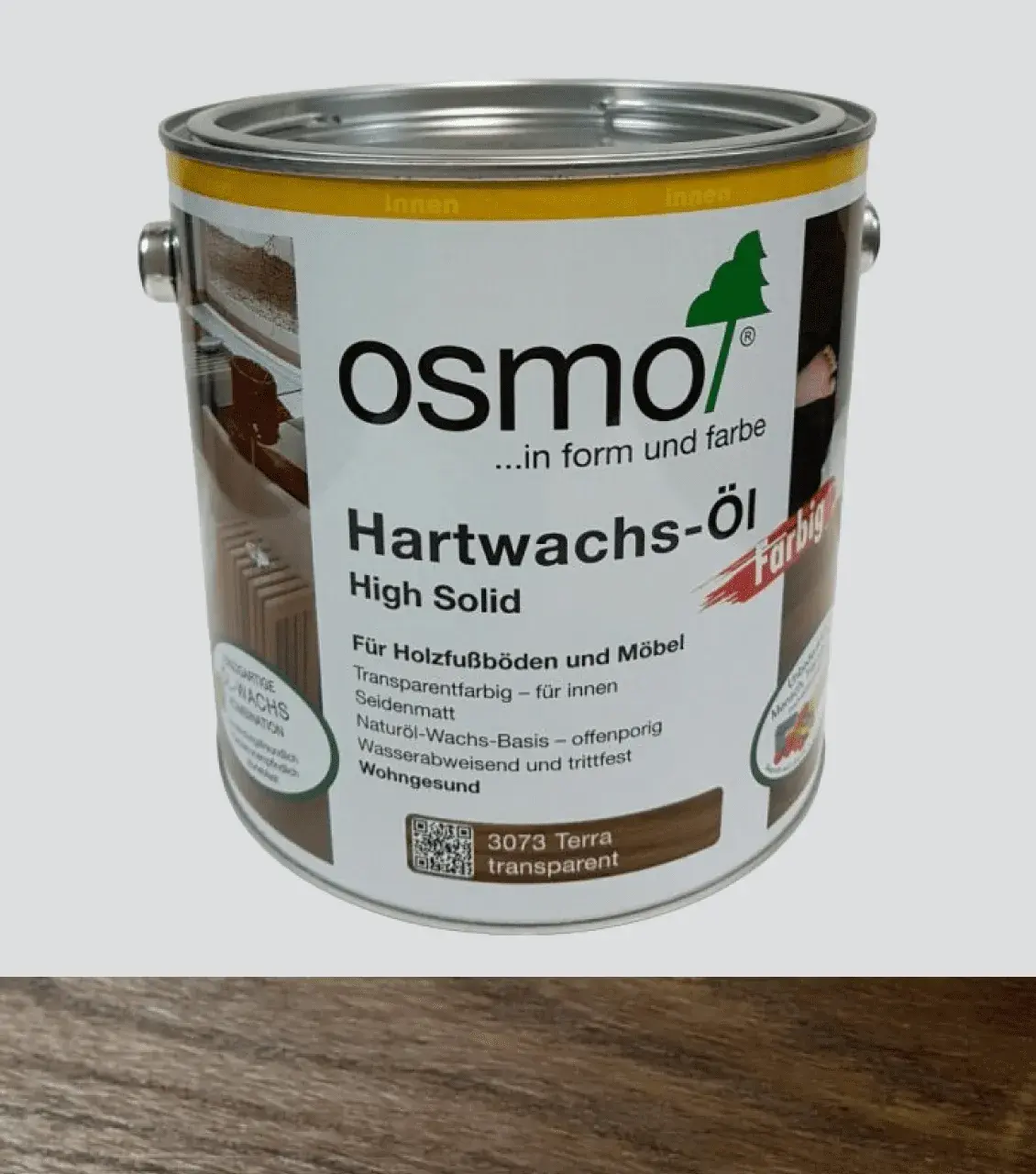Олія-віск Hartwachs-Öl Farbig Osmo білий 2.5 л (795343506) - 222031