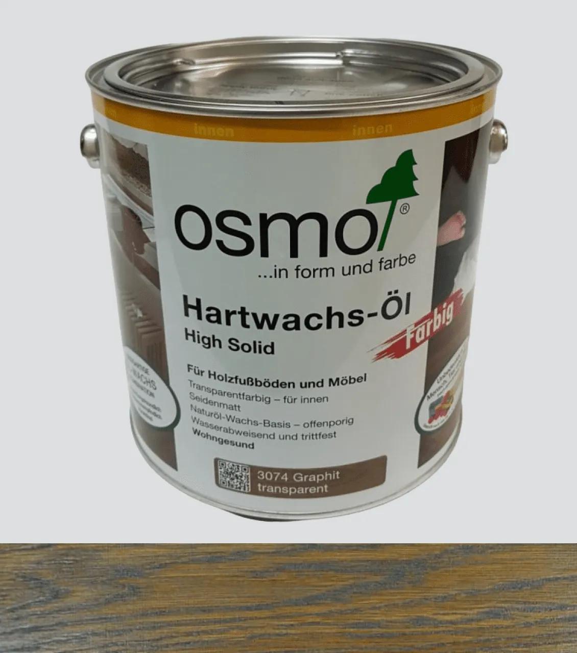 Олія-віск Hartwachs-Öl Farbig Osmo білий 10 л (033911933) - 222040