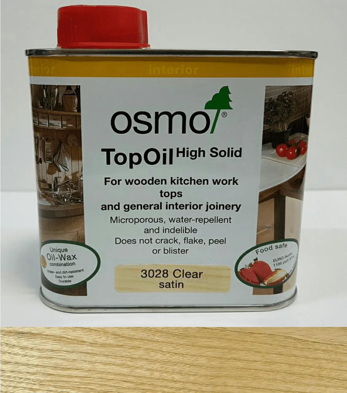 Масло-воск TopOil Osmo белый 0.125 л шелковисто-матовый (717470145) - 222053