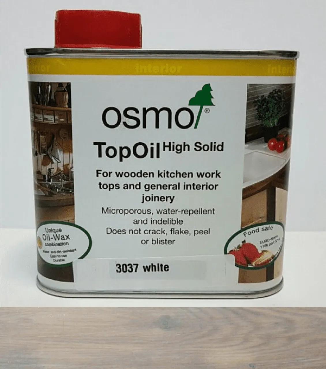 Масло-воск TopOil Osmo белый 0.125 л шелковисто-матовый (717470145) - 222054