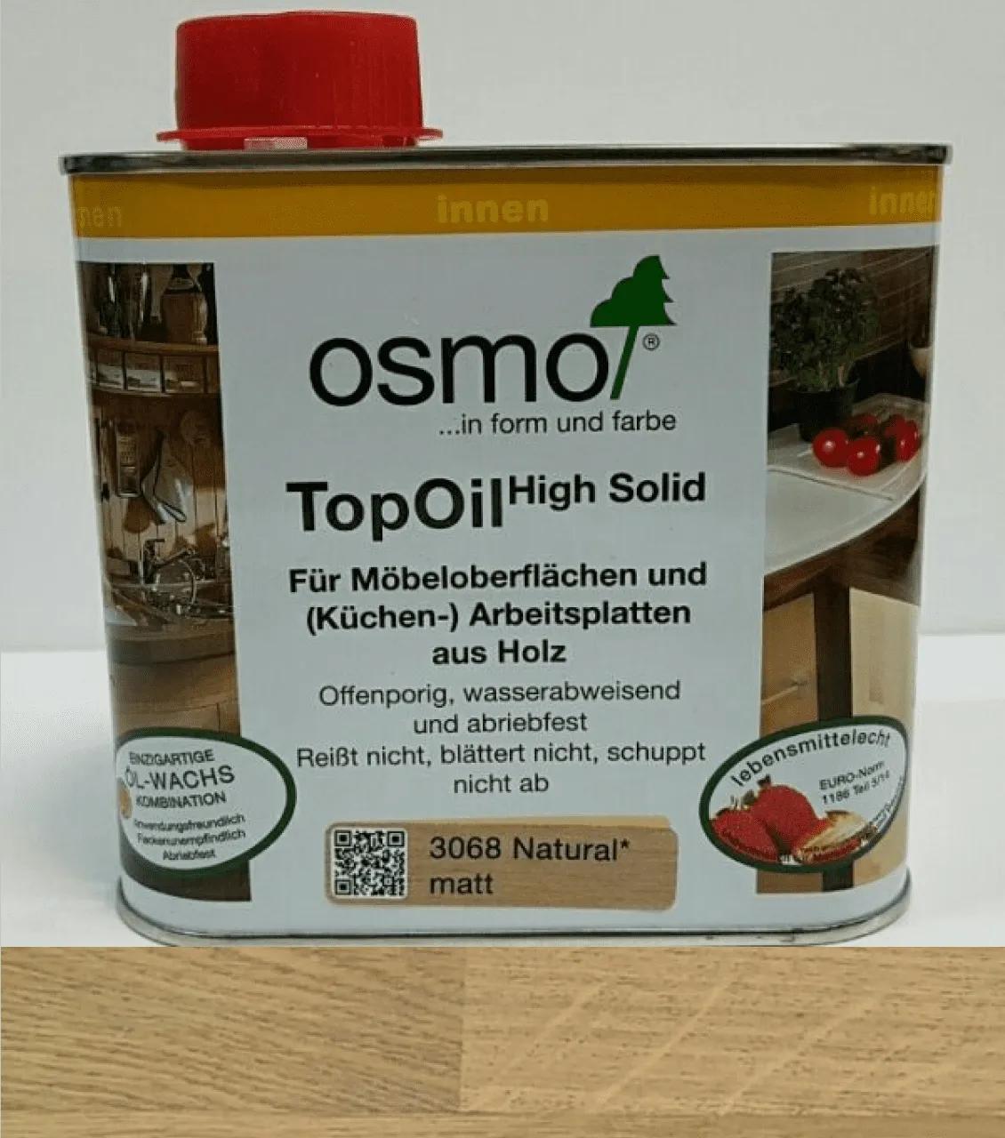Олія-віск TopOil Osmo натуральний 0.5 л (339511712) - 222066