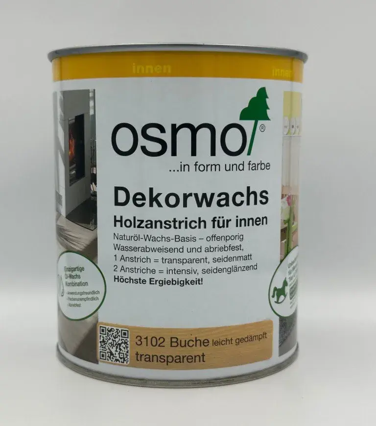Олія-віск Dekorwachs Transparent Osmo 0,75 л (706578461) - 222069
