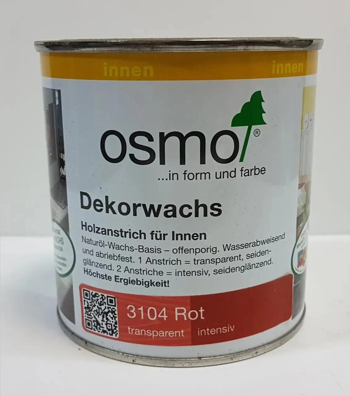 Масло-воск Osmo Dekorwachs Intensive Tone Красный 2.5 л (526818852) - 222085