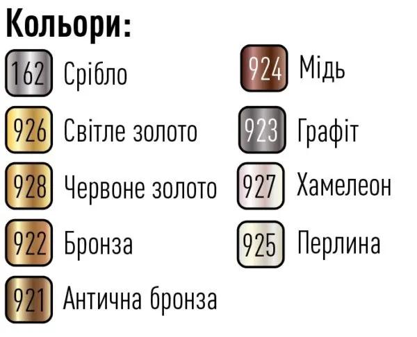 Декоративна акрилова емаль ТМ «ТRІОRА» - 0,1 кг, Графіт - 222592