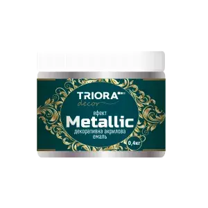 Декоративна акрилова емаль ТМ «ТRІОRА» - 0,4 кг, Бронза - 222613