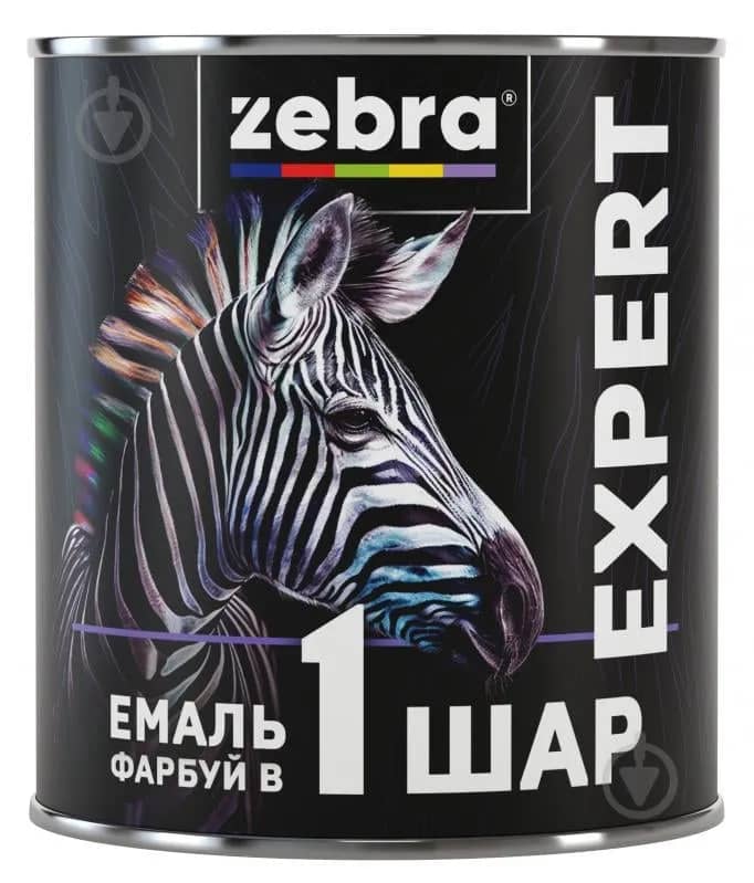ЭМАЛЬ 1 СЛОЙ ZEBRA EXPERT - 0,7, T1090 Черный - 222637