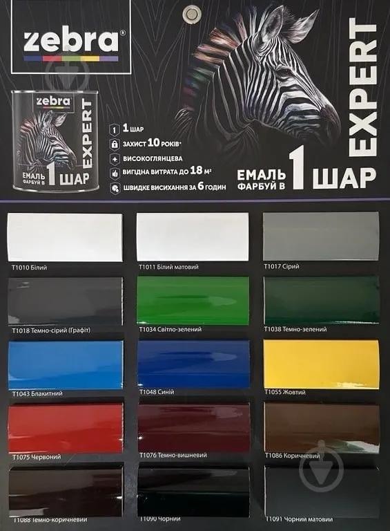 ЕМАЛЬ 1 ШАР ZEBRA EXPERT - 0,7, Т1034 Світло-зелений - 222648