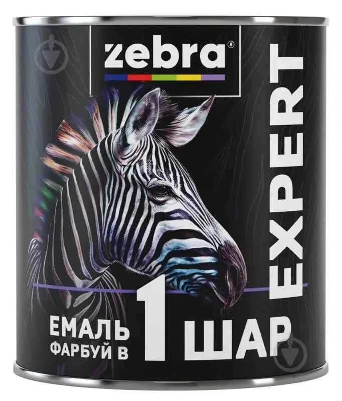 ЭМАЛЬ 1 Слой ZEBRA EXPERT - 0,7, Т1038 Темно-зеленый - 222649