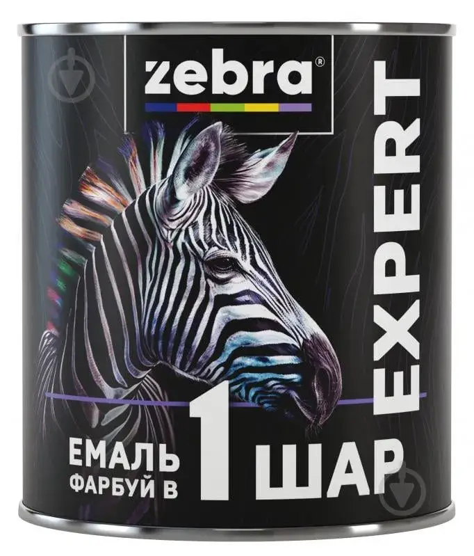 ЕМАЛЬ 1 ШАР ZEBRA EXPERT - 0,7, Т1048 Синій - 222653
