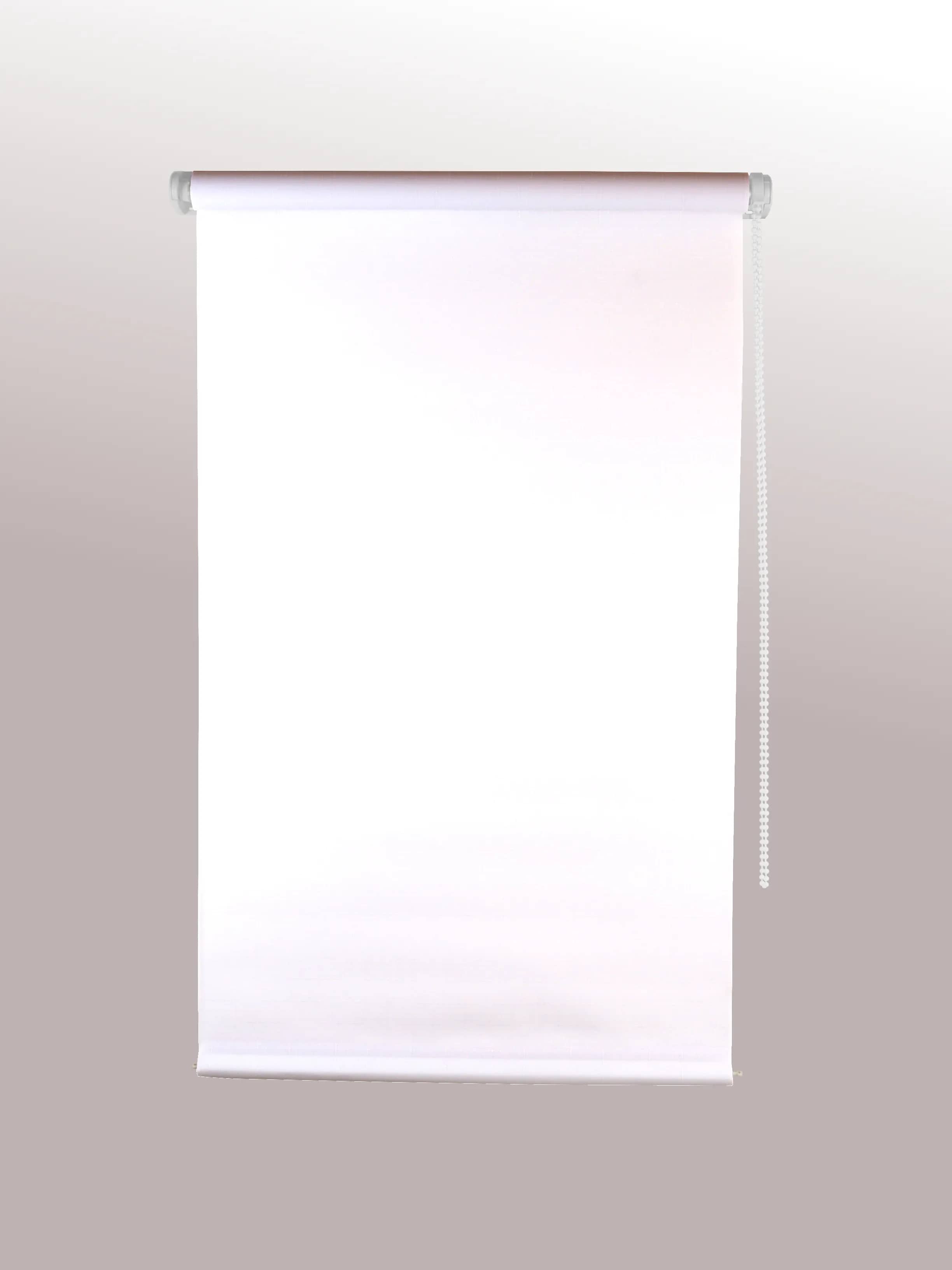 Роллета тканевая DekoriaPlus Лен 30x120 см Белый - 223464