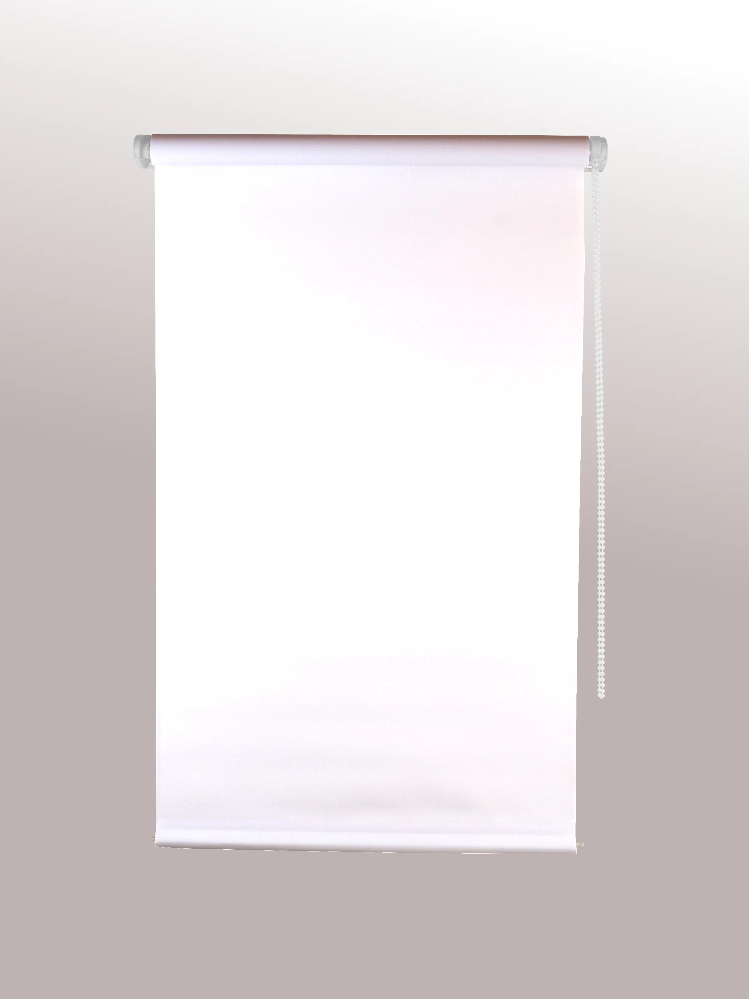 Ролета тканинна DekoriaPlus Льон 30x120 см Білий - 408843620