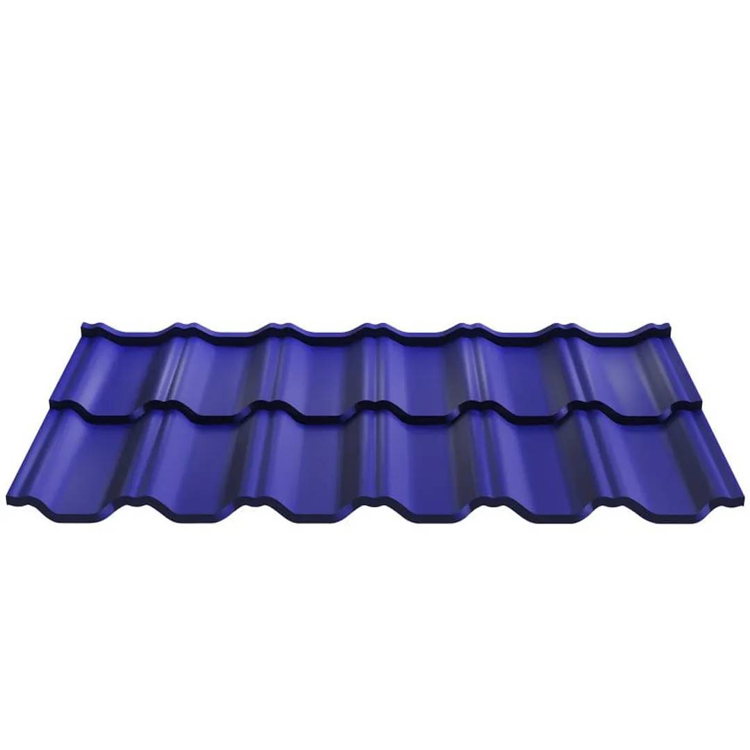 Модульная металлочерепица ГРАДО 0,45 мм RAL 5002m Арт.202099-5002 - 226130