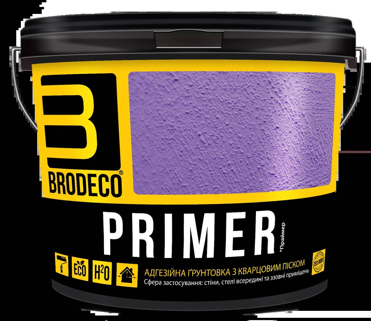 Ґрунтовка адгезійна Primer Brodeco біла кварц 1 л (255615067) - 227076