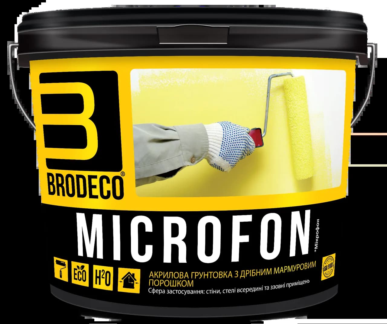 Грунт-фарба ""MicroFON"" Brodeco 10л