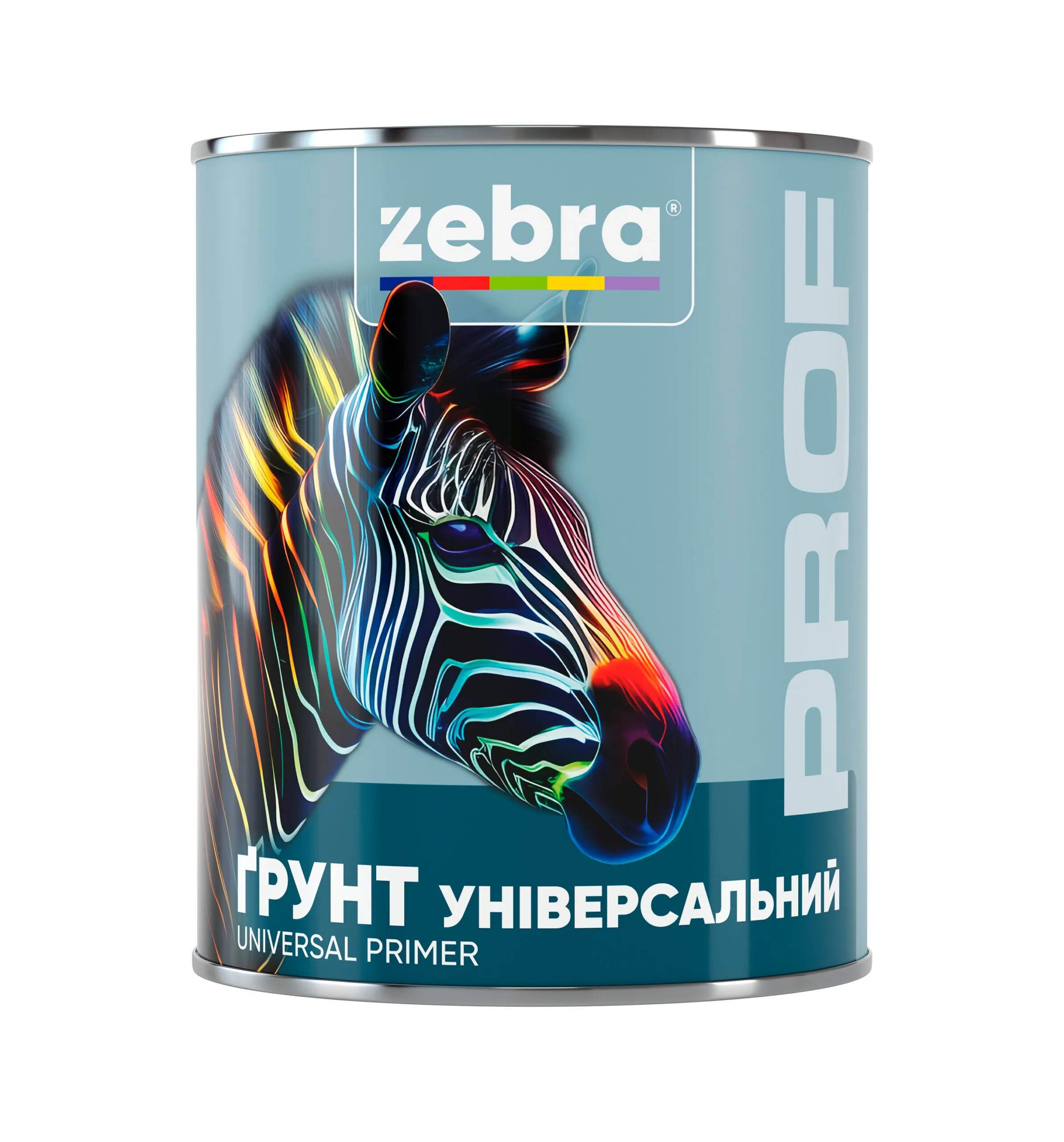 ҐРУНТ універсальний ZEBRA серія PROF - 2,5 кг, 087P Червоно-коричневий - 229011